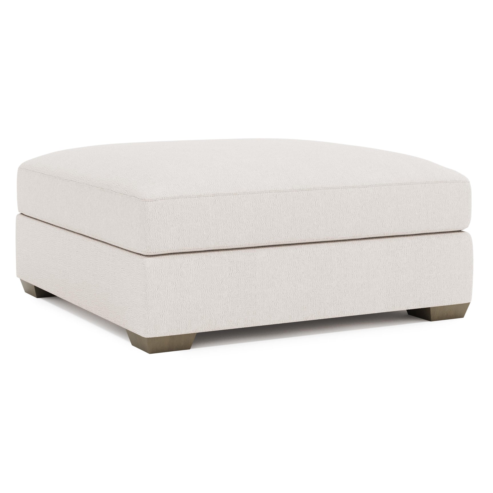 Dawkins Ivory Ottoman - Ornate Home
