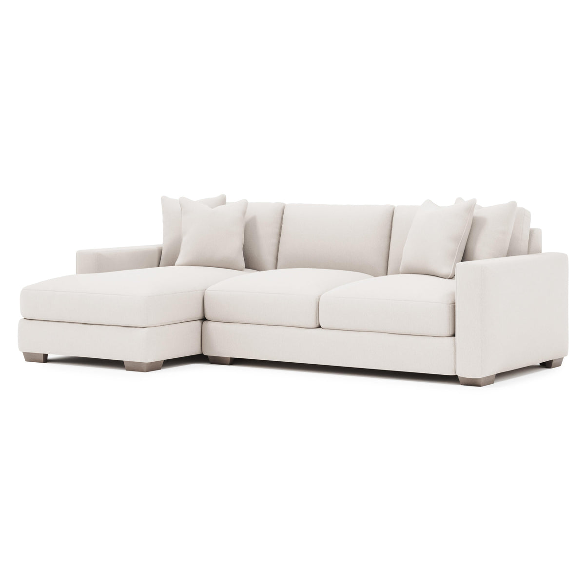 Dawkins Ivory Sectional - Ornate Home