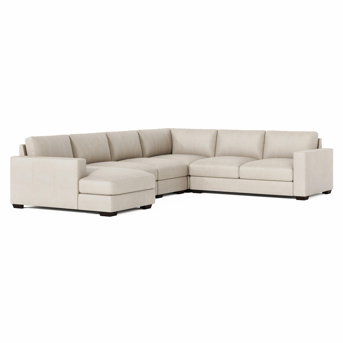 Dawkins Walnut Sectional - Ornate Home
