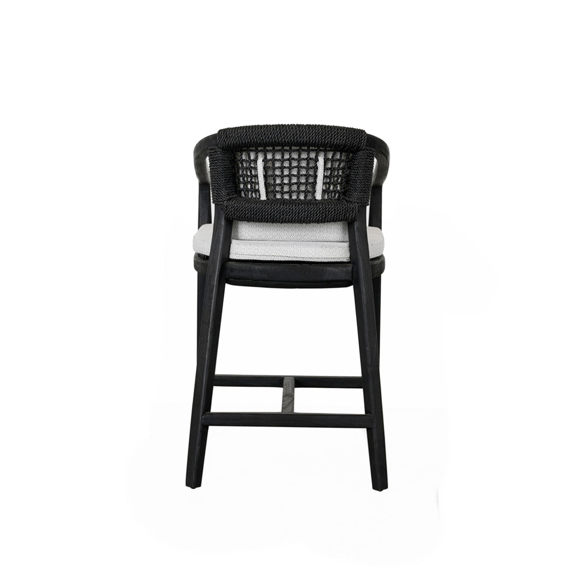 Dawn Black Outdoor Counter Stool - Ornate Home