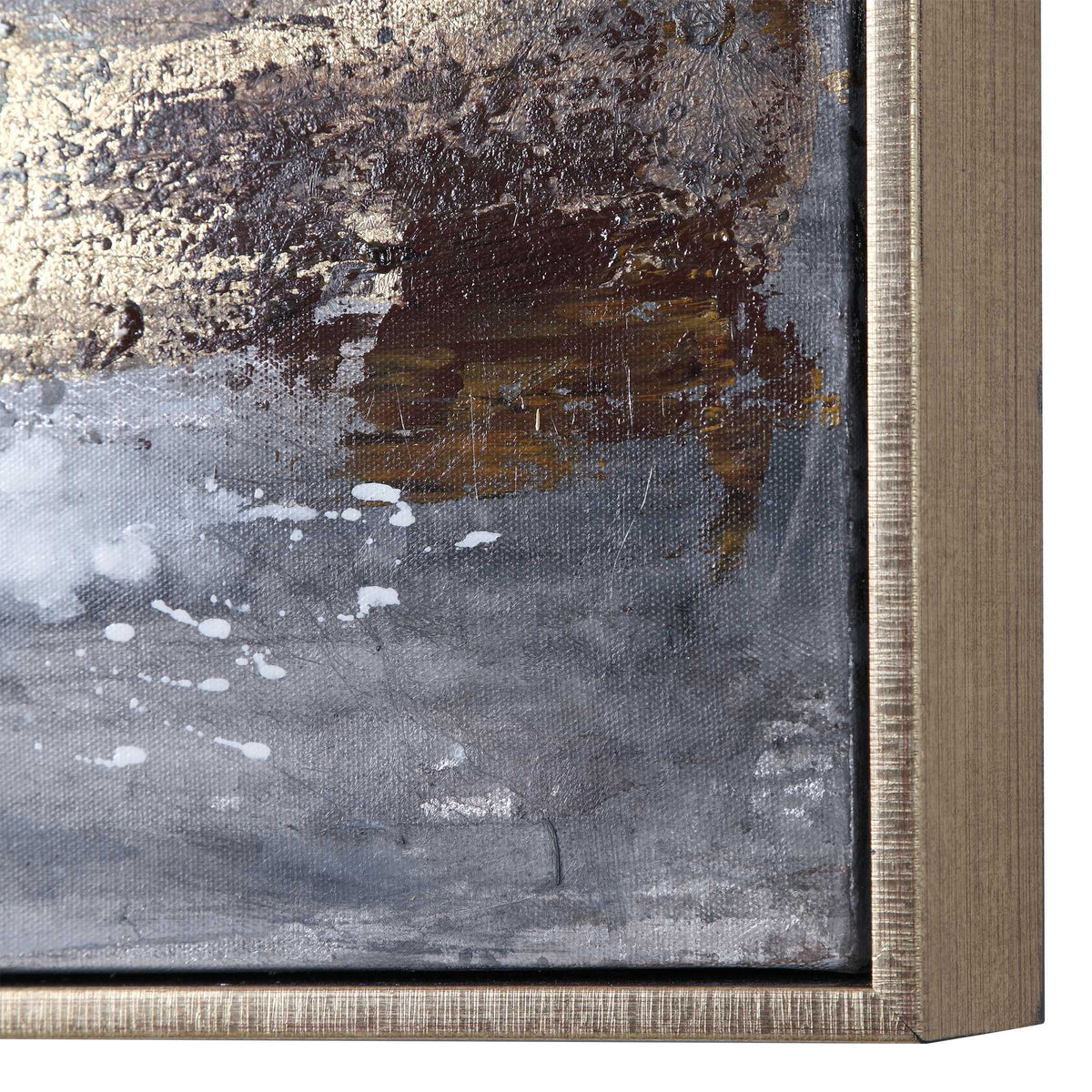 Dawn To Dusk Multicolor Hand Painted Art - Ornate Home