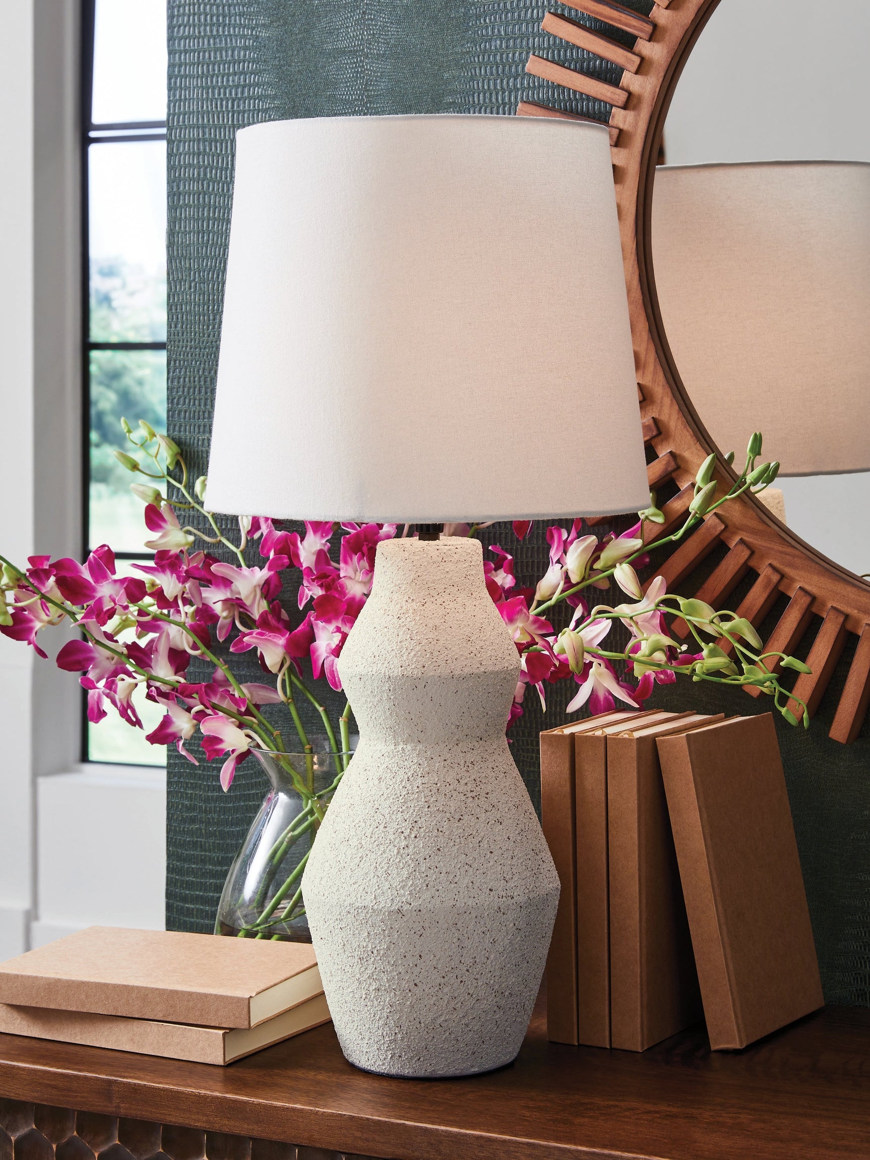 Dawthorne Cream Paper Table Lamp (1/CN) (Online Special Price) - Ornate Home