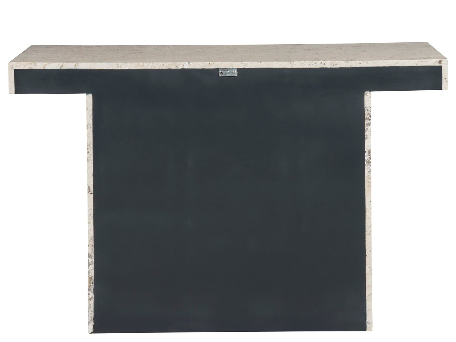 Daxton White Travertine Console Table - Ornate Home