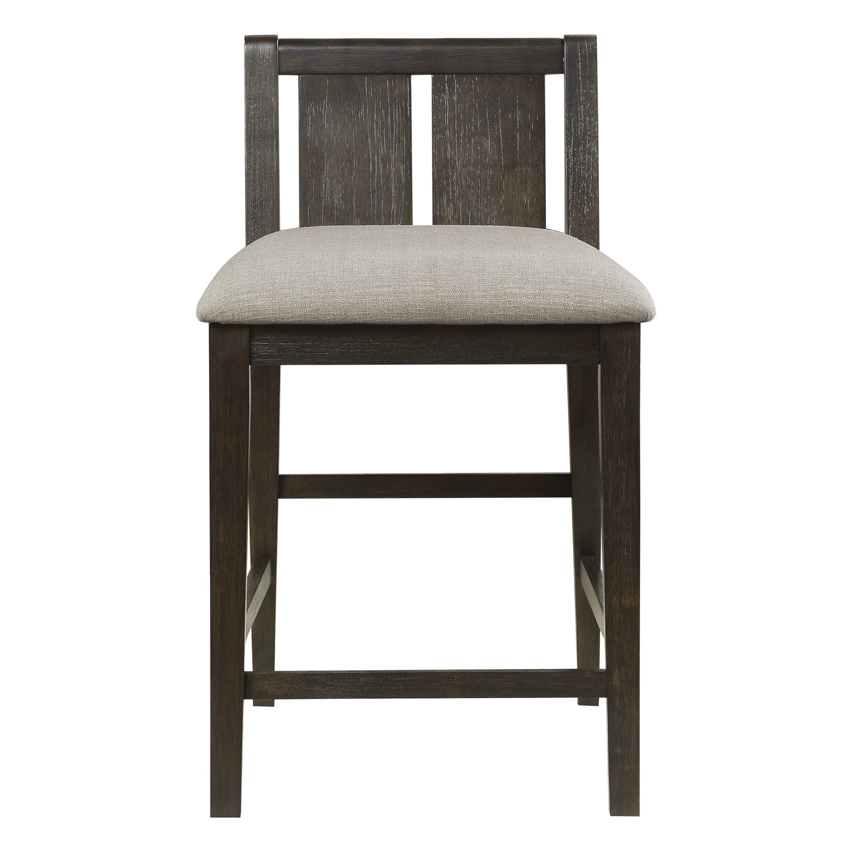 Daye Dark Cherry/Brown 3-Piece Pack Counter Height Set - Ornate Home