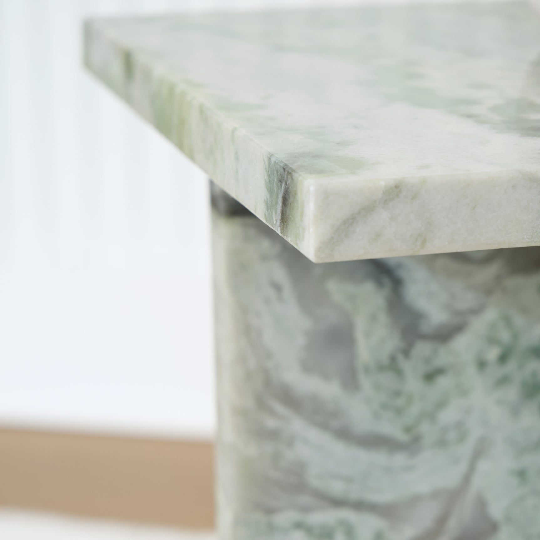 Deaconwell White/Green Accent Table - Ornate Home