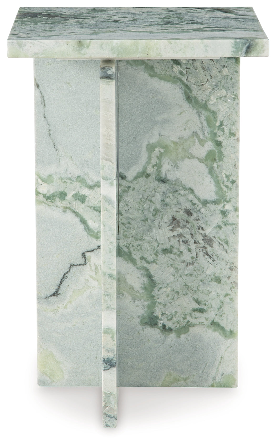 Deaconwell White/Green Accent Table - Ornate Home