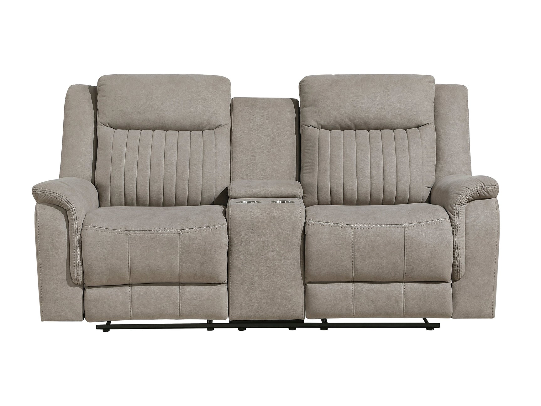 Dean Dove Double Reclining Loveseat - Ornate Home