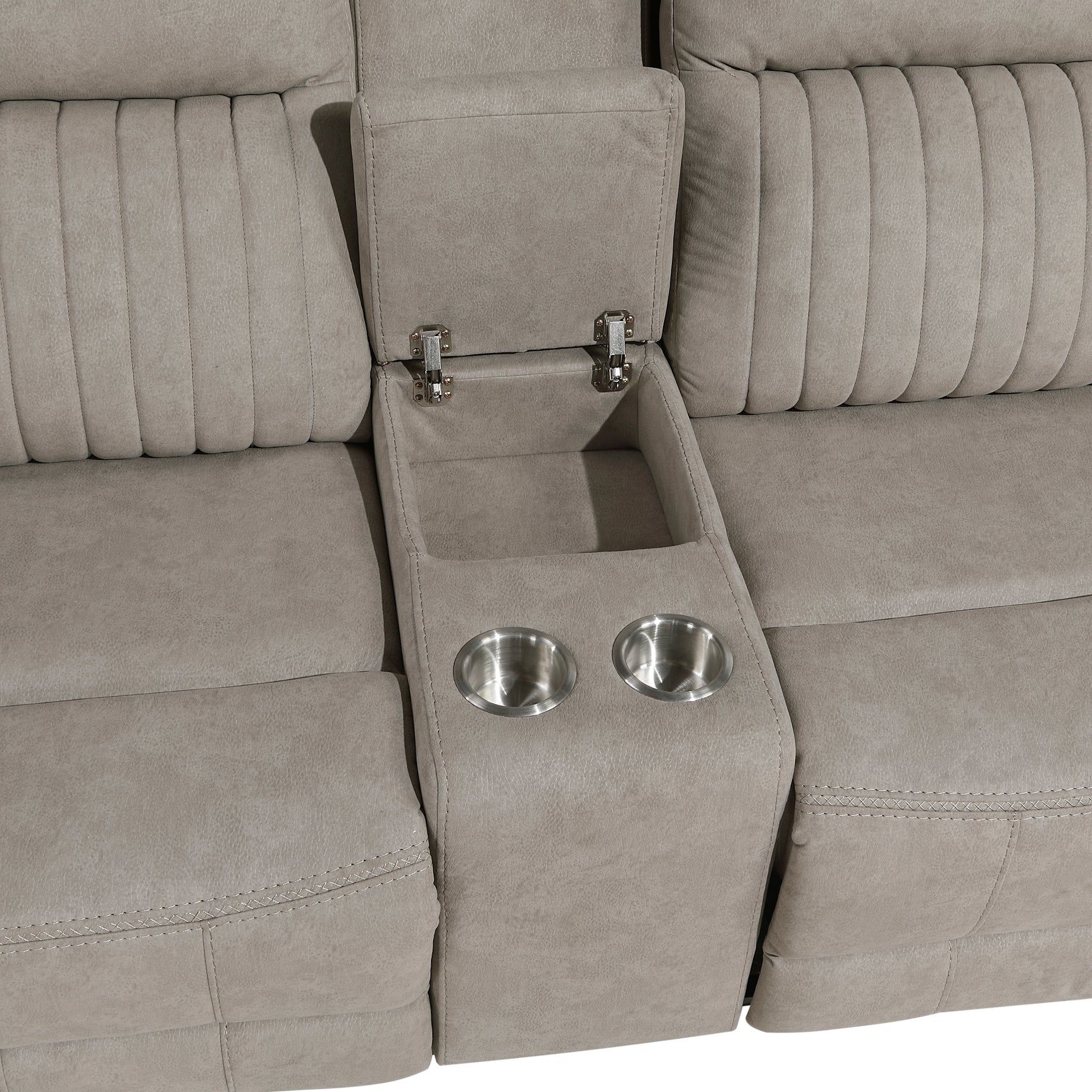 Dean Dove Double Reclining Loveseat - Ornate Home