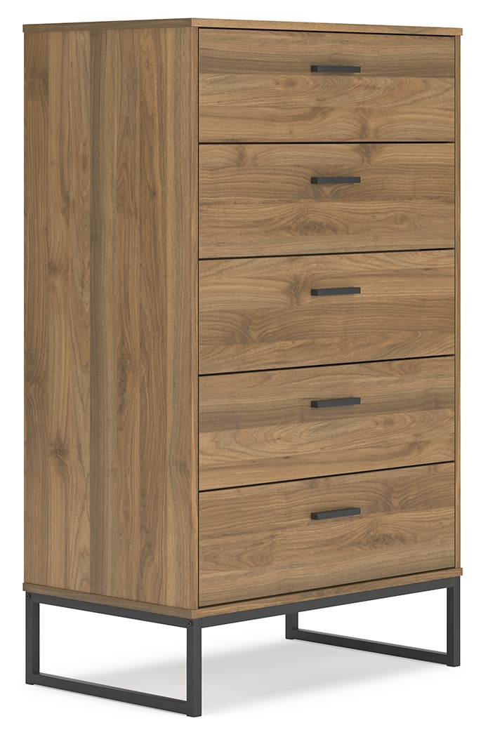 Deanlow Honey Chest of Drawers (Online Special Price) - Ornate Home