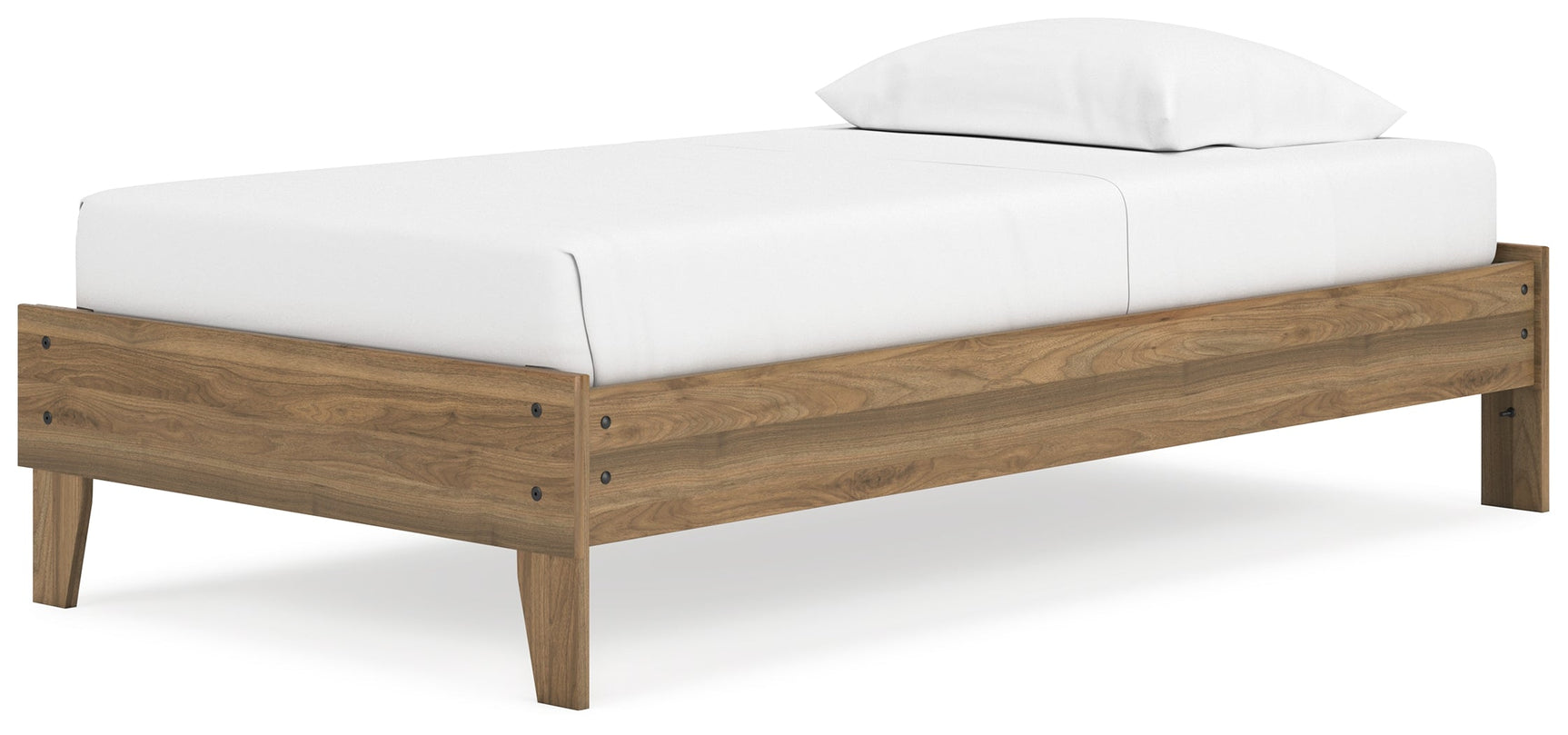 Deanlow Honey Twin Platform Bed (Online Special Price) - Ornate Home