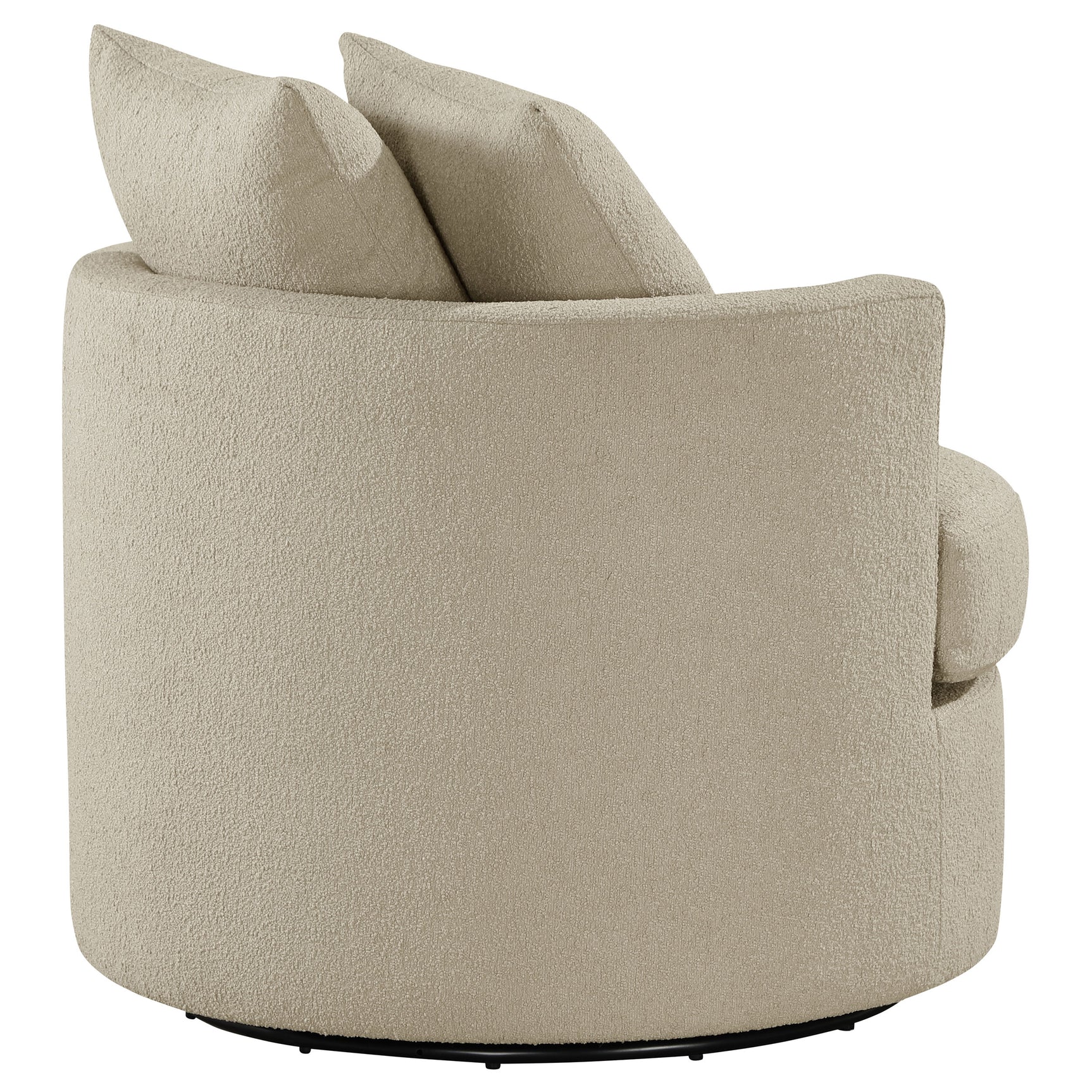 Debbie Camel Swivel Accent Chair - Ornate Home