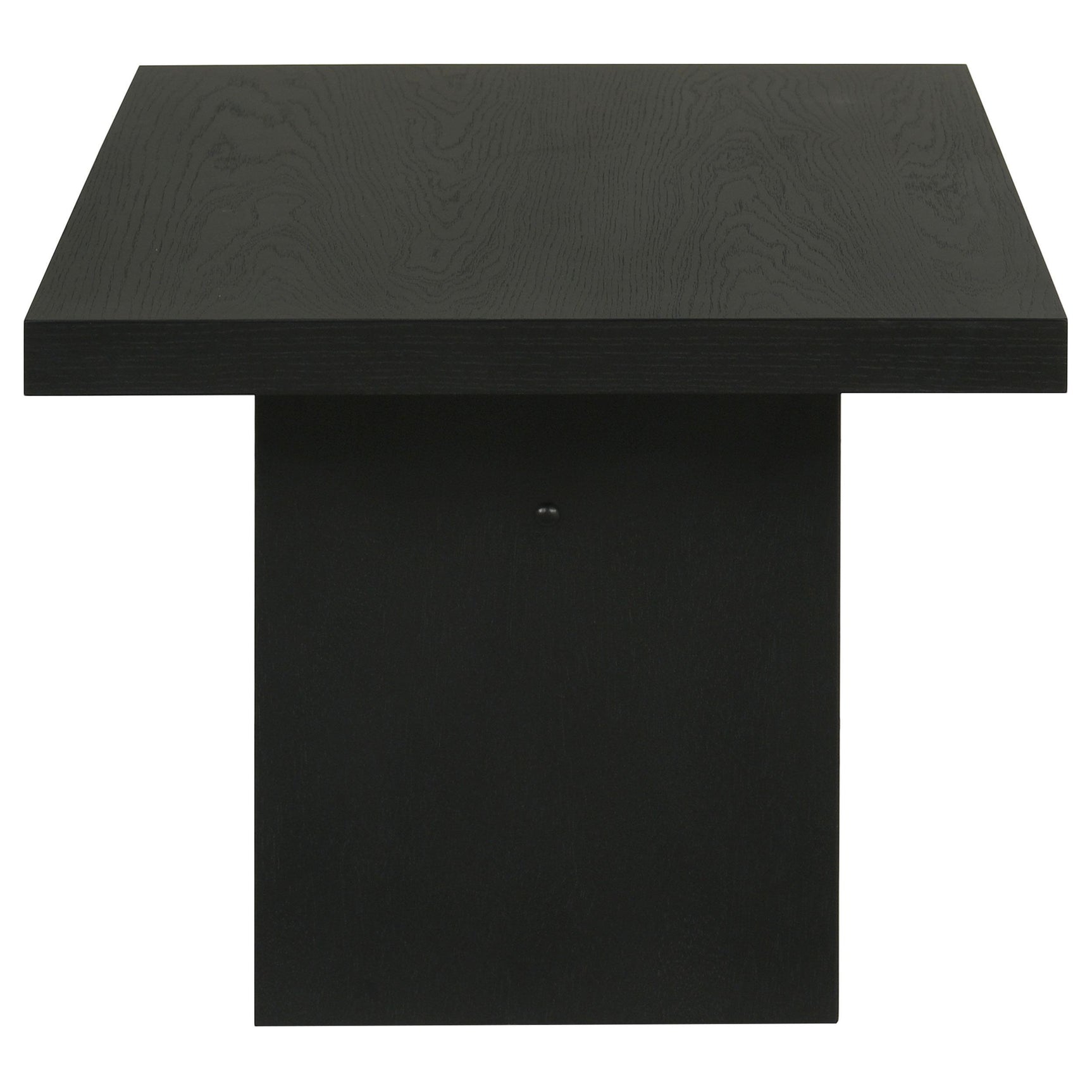 Decker Black 47-Inch Rectangular Cocktail Coffee Table - Ornate Home