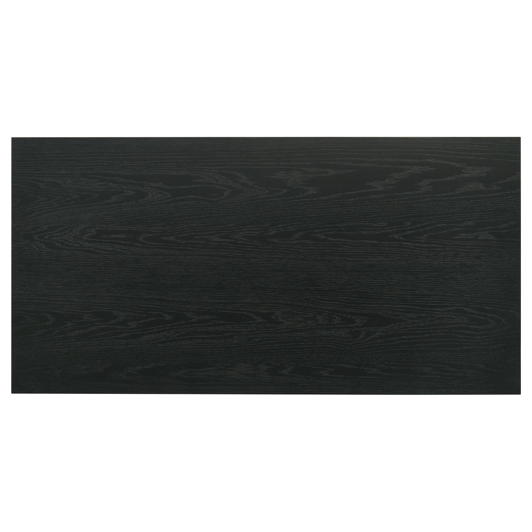 Decker Black 47-Inch Rectangular Cocktail Coffee Table - Ornate Home