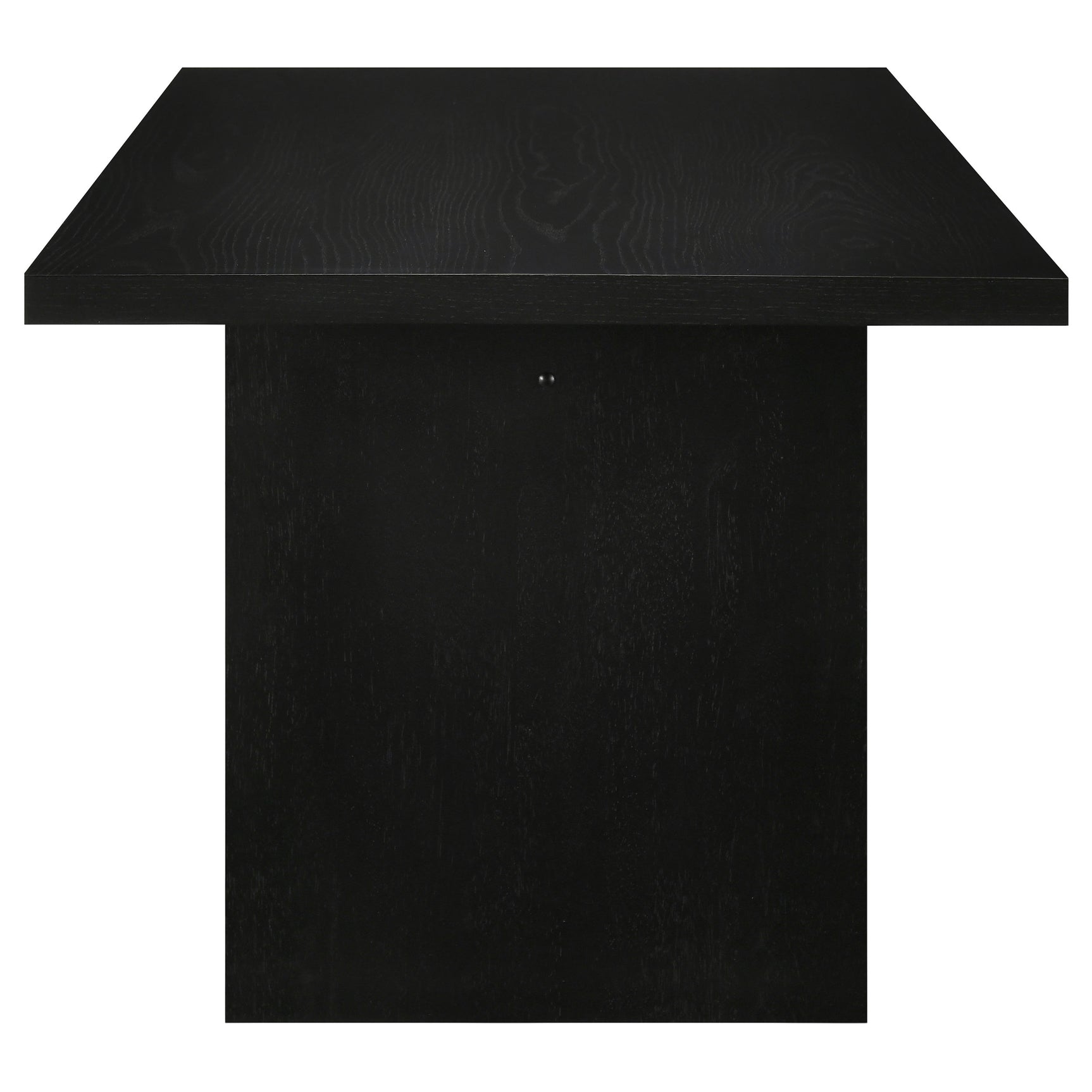 Decker Black 82-inch Rectangular Wood Dining Table - Ornate Home