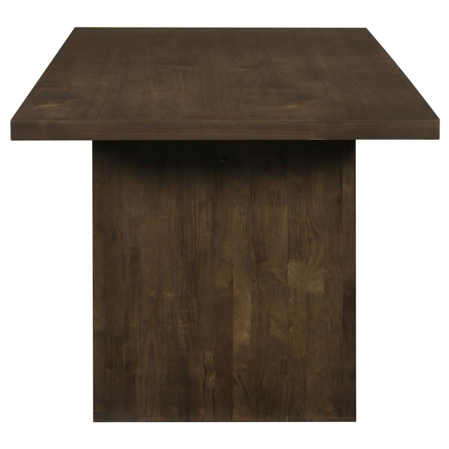 Decker Cream/Walnut 7-piece 82-inch Rectangular Dining Set - Ornate Home