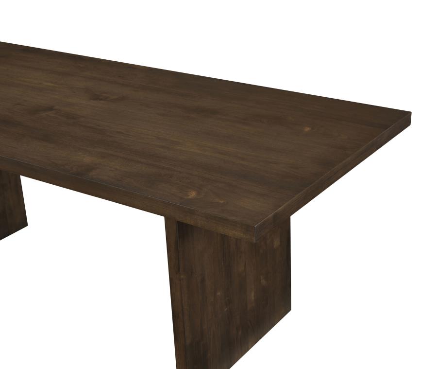 Decker Cream/Walnut 7-piece 82-inch Rectangular Dining Set - Ornate Home