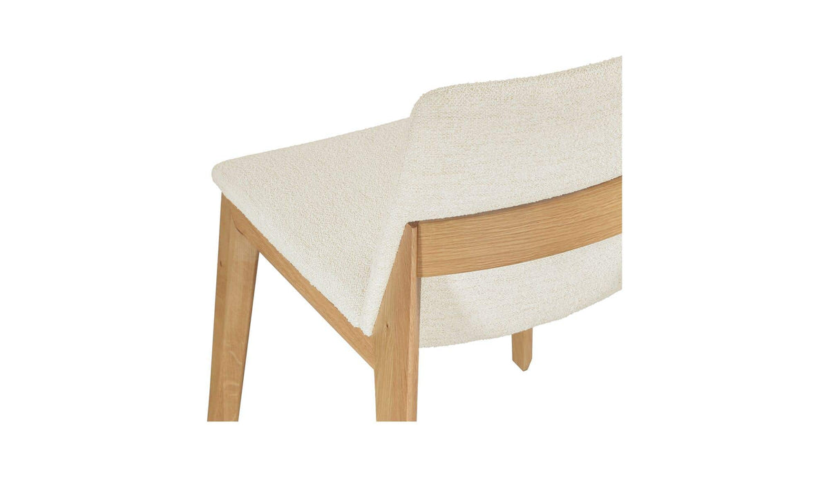 Deco Beige Oak Dining Chair (Set of 2) - Ornate Home