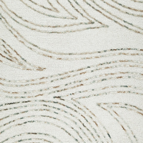 Deenbury Ivory/Green/Brown Medium Rug - Ornate Home