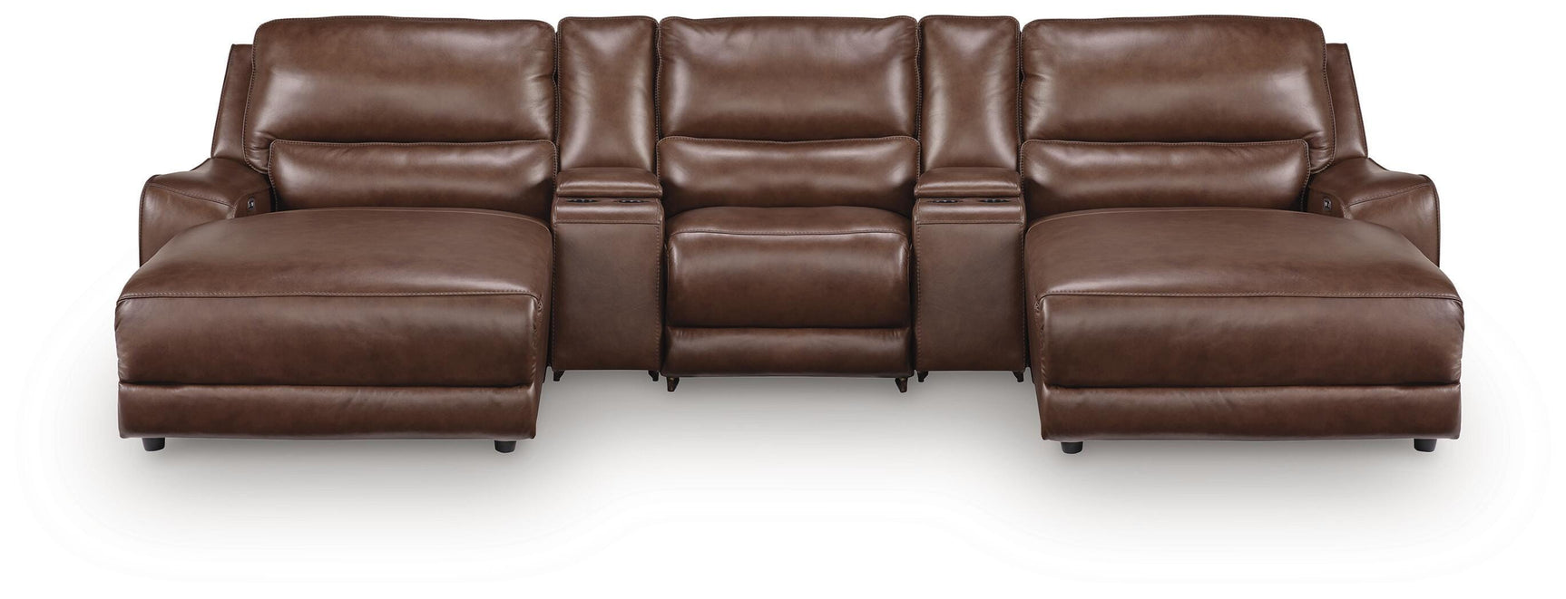 DeepWakes Canyon 5-Piece Power Reclining Sectional with Chaise
