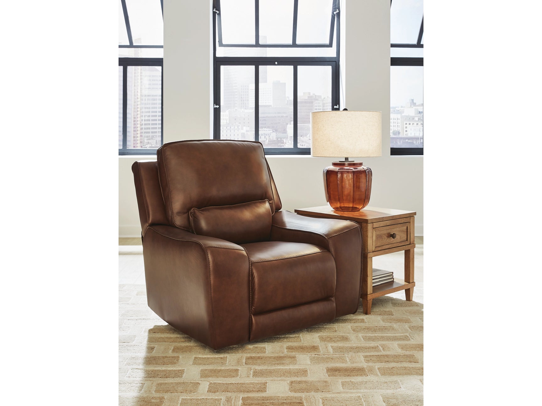 DeepWakes Leather Sectional - Ornate Home