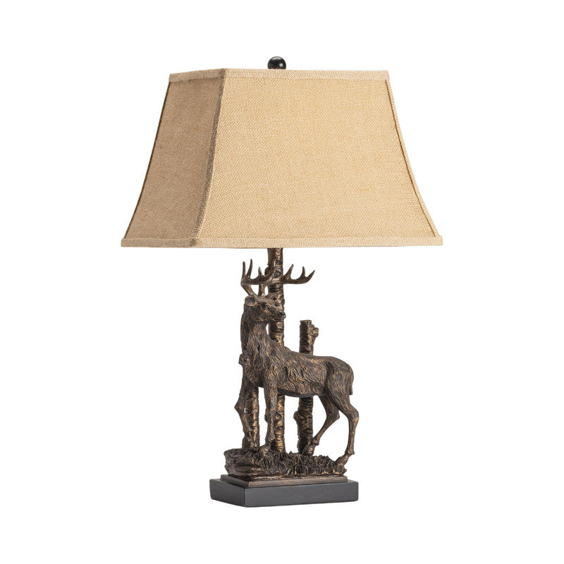 Deer Brown Table Lamp - Ornate Home