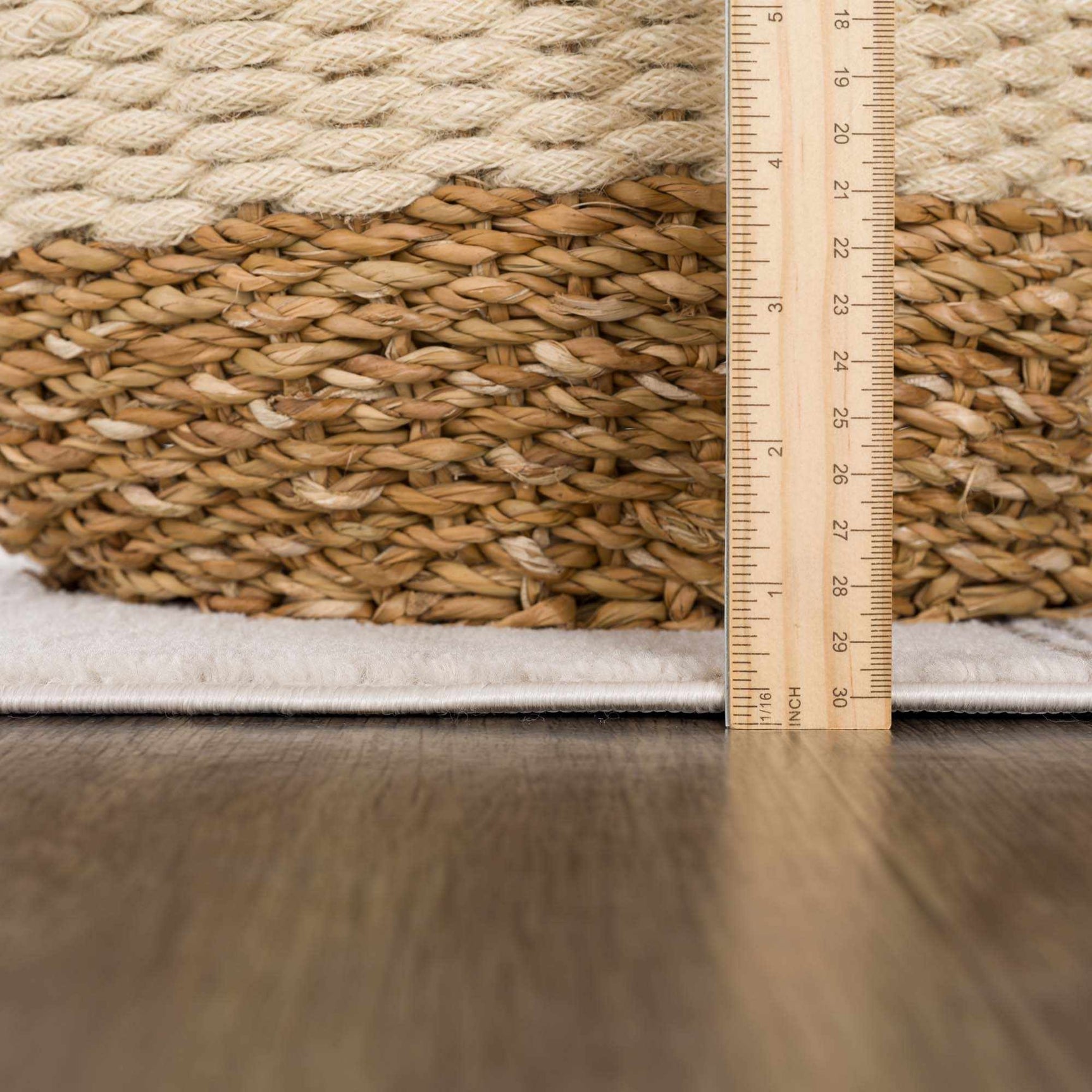 Deja Cream & Charcoal Area Rug - Clearance - Ornate Home