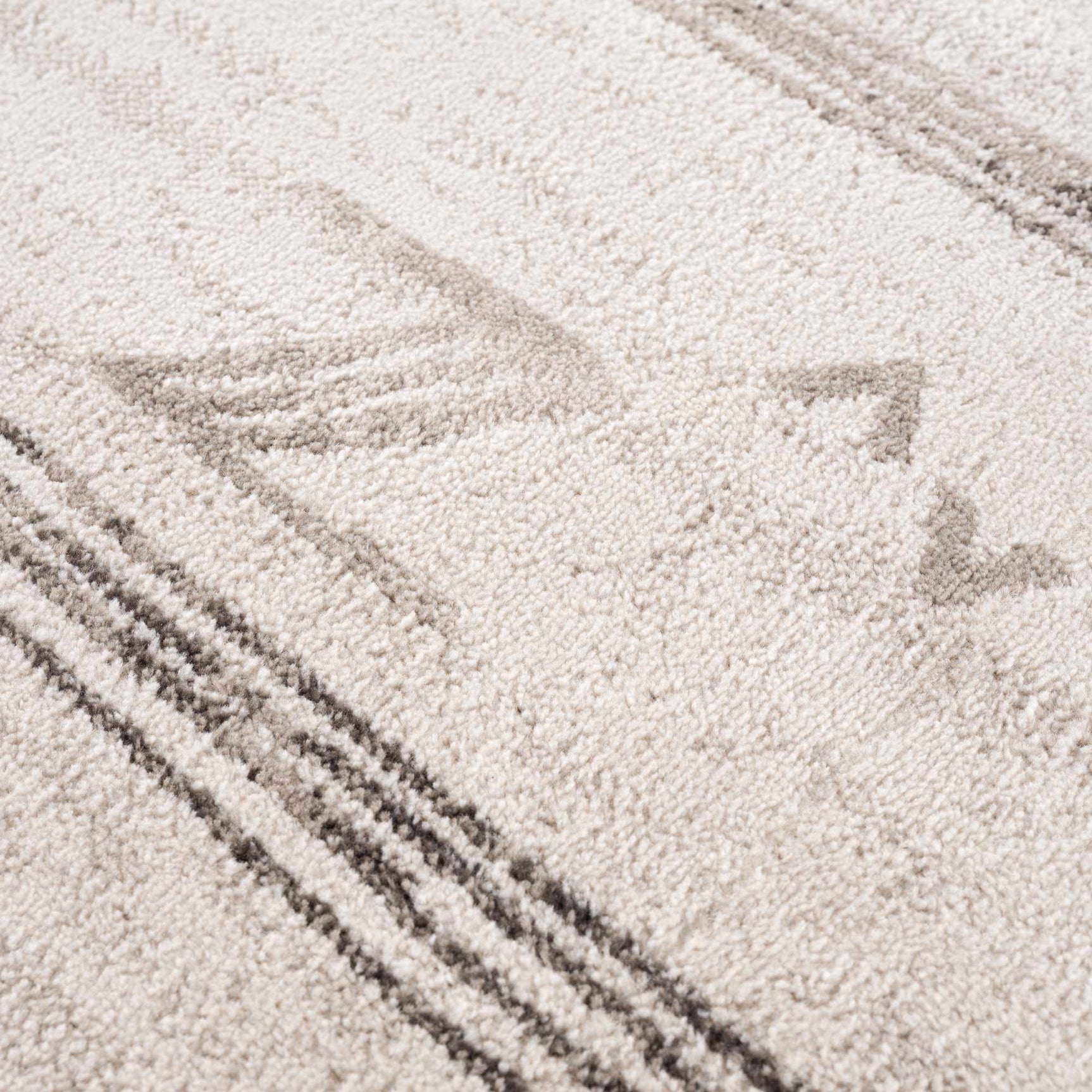 Deja Cream & Charcoal Area Rug - Clearance - Ornate Home