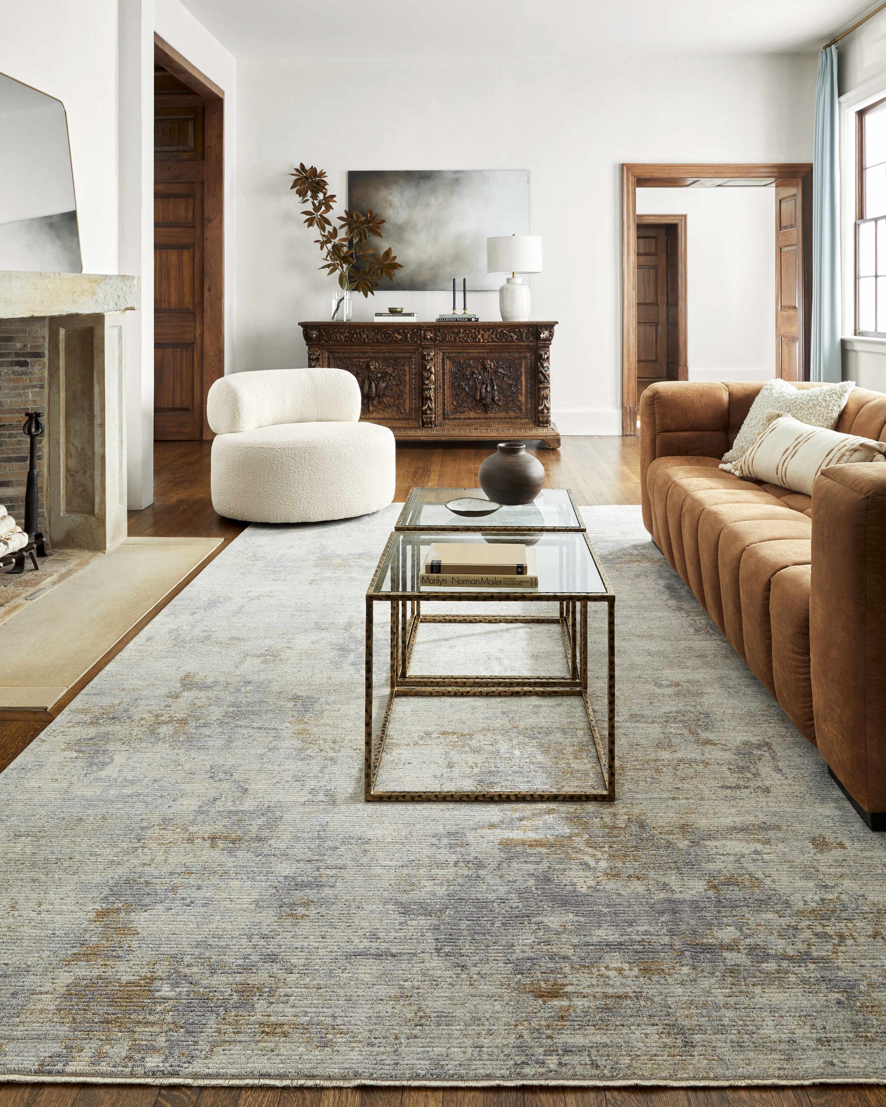 Deka Deep Teal Thick Luxe Rug - Ornate Home