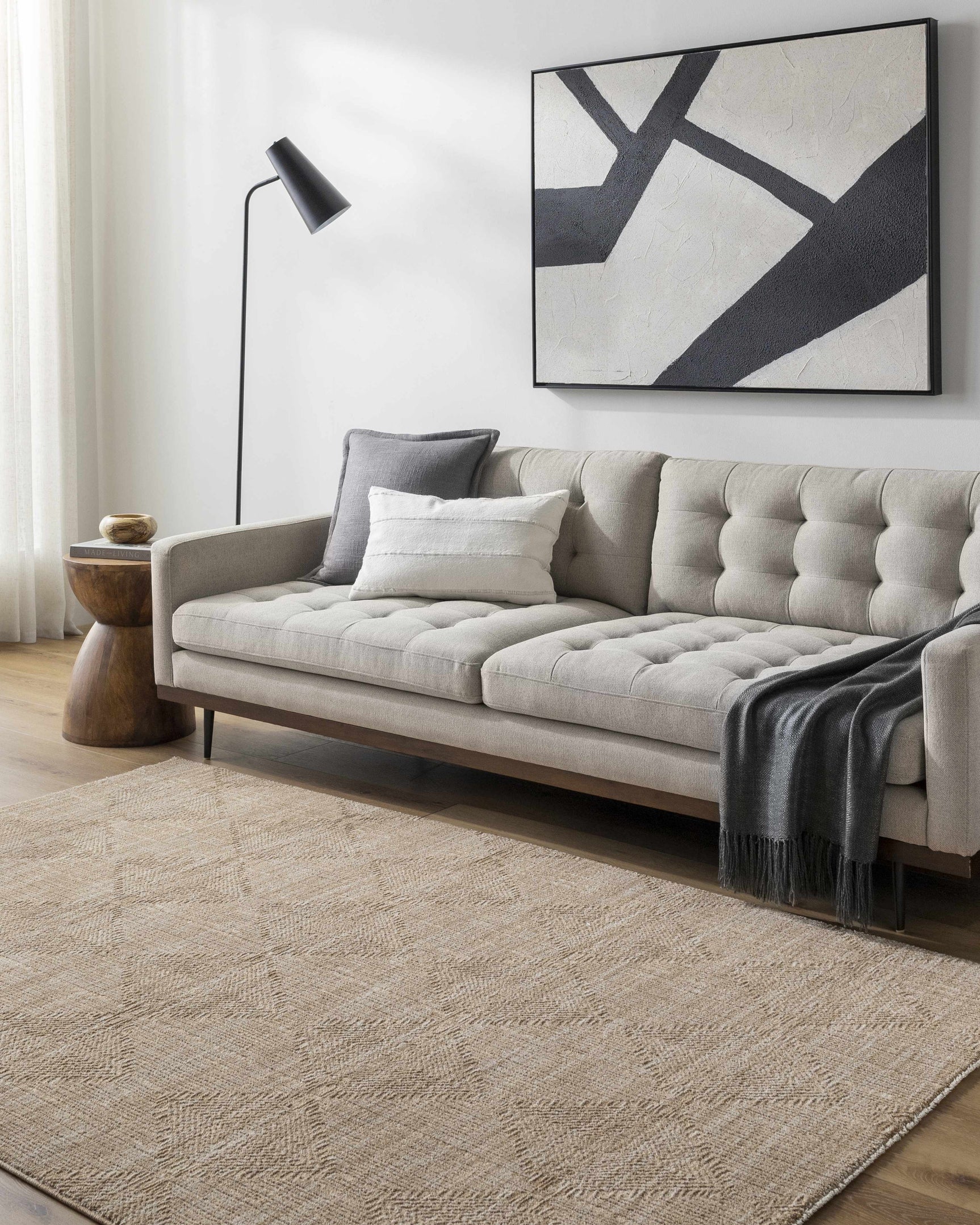 Dekan Tan Area Rug - Ornate Home