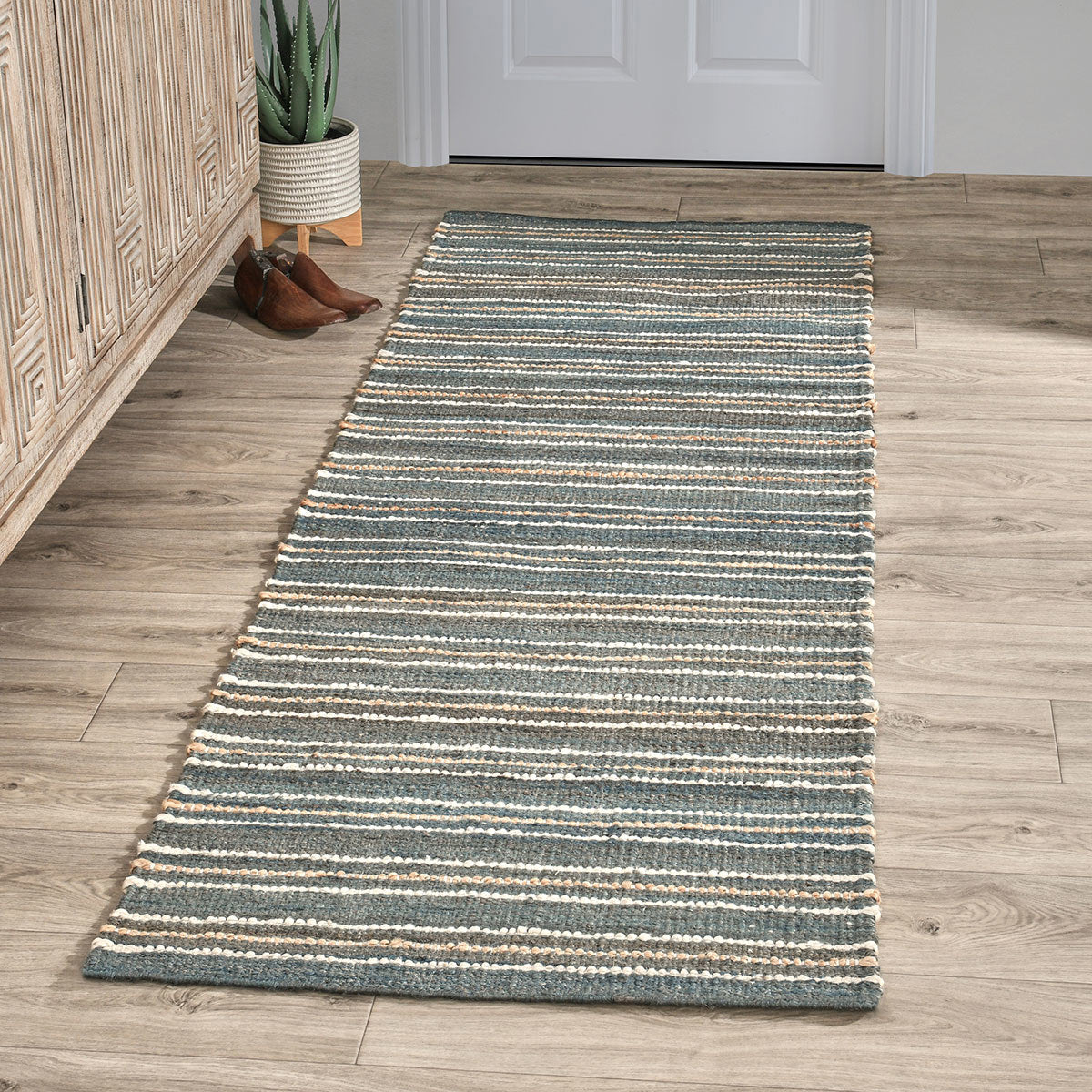 Del Mar Aqua Blue/Multi Rug - Ornate Home