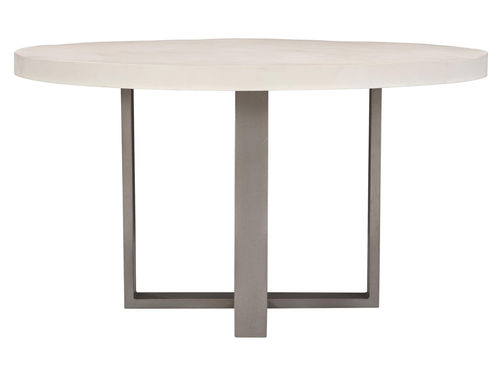 Del Mar Bone/Flint Grey Outdoor Dining Table - Ornate Home