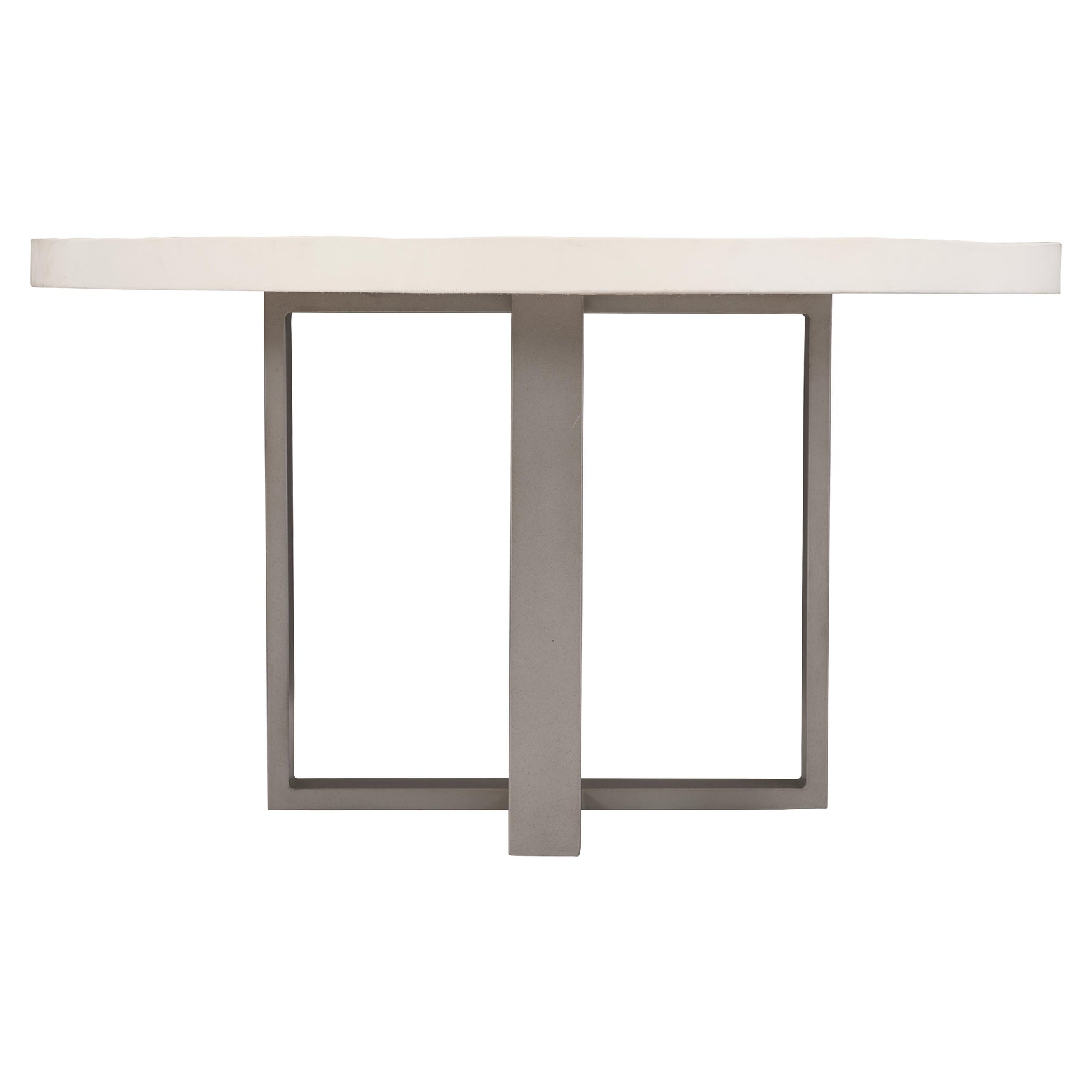 Del Mar Bone/Flint Grey Outdoor Dining Table - Ornate Home