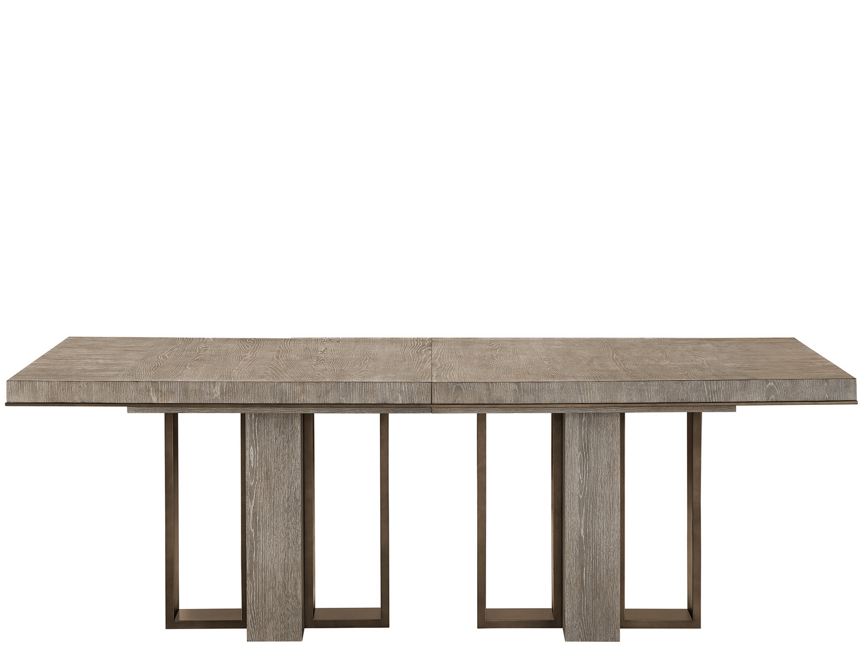 Del Monte Weathered Oak Dining Table - Ornate Home