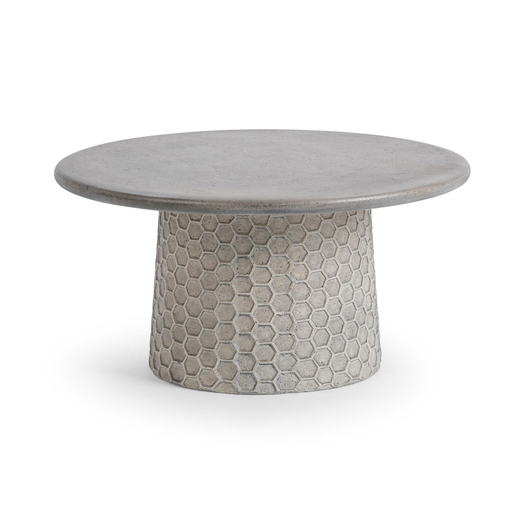 Delaine Light Gray Outdoor Coffee Table - Ornate Home