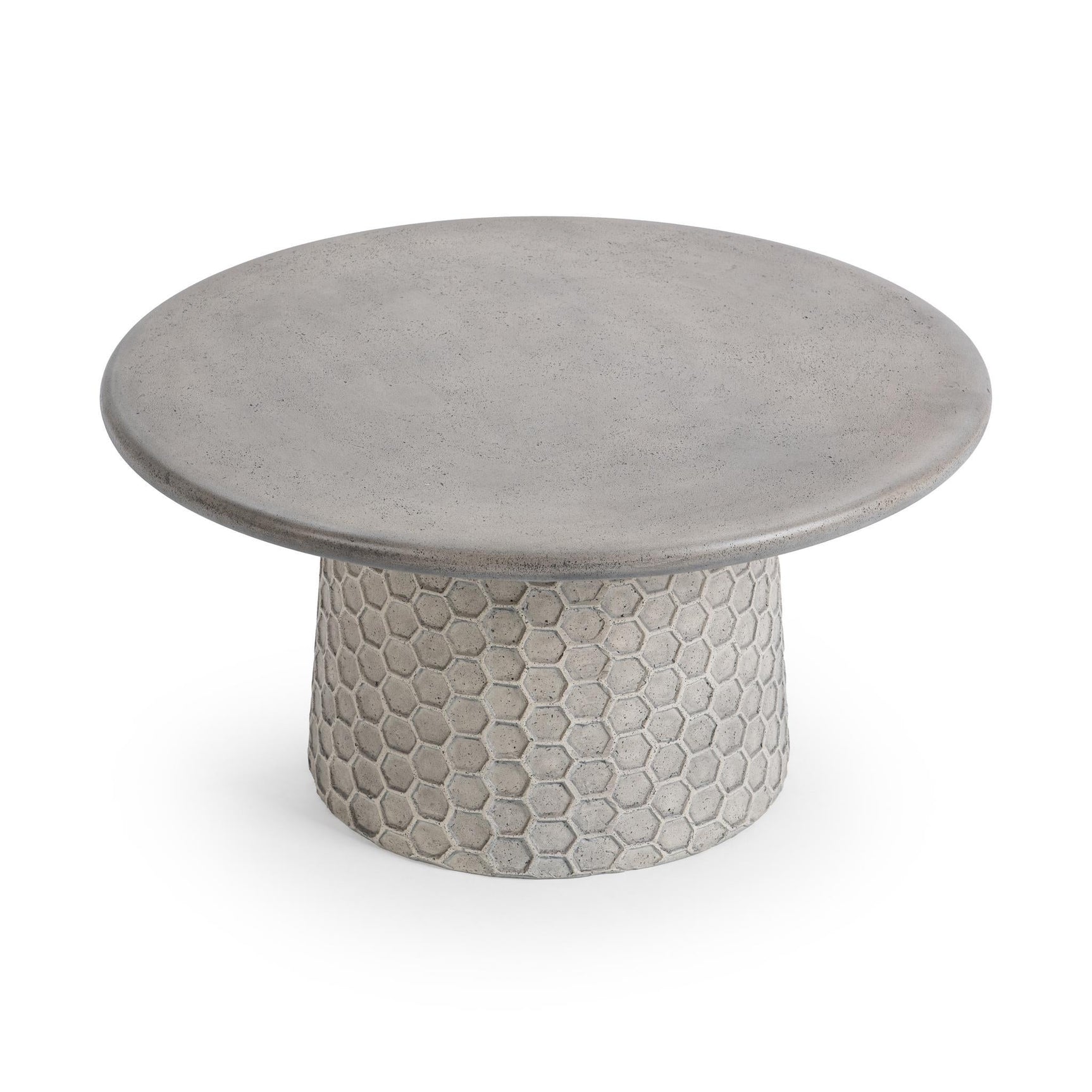 Delaine Light Gray Outdoor Coffee Table - Ornate Home