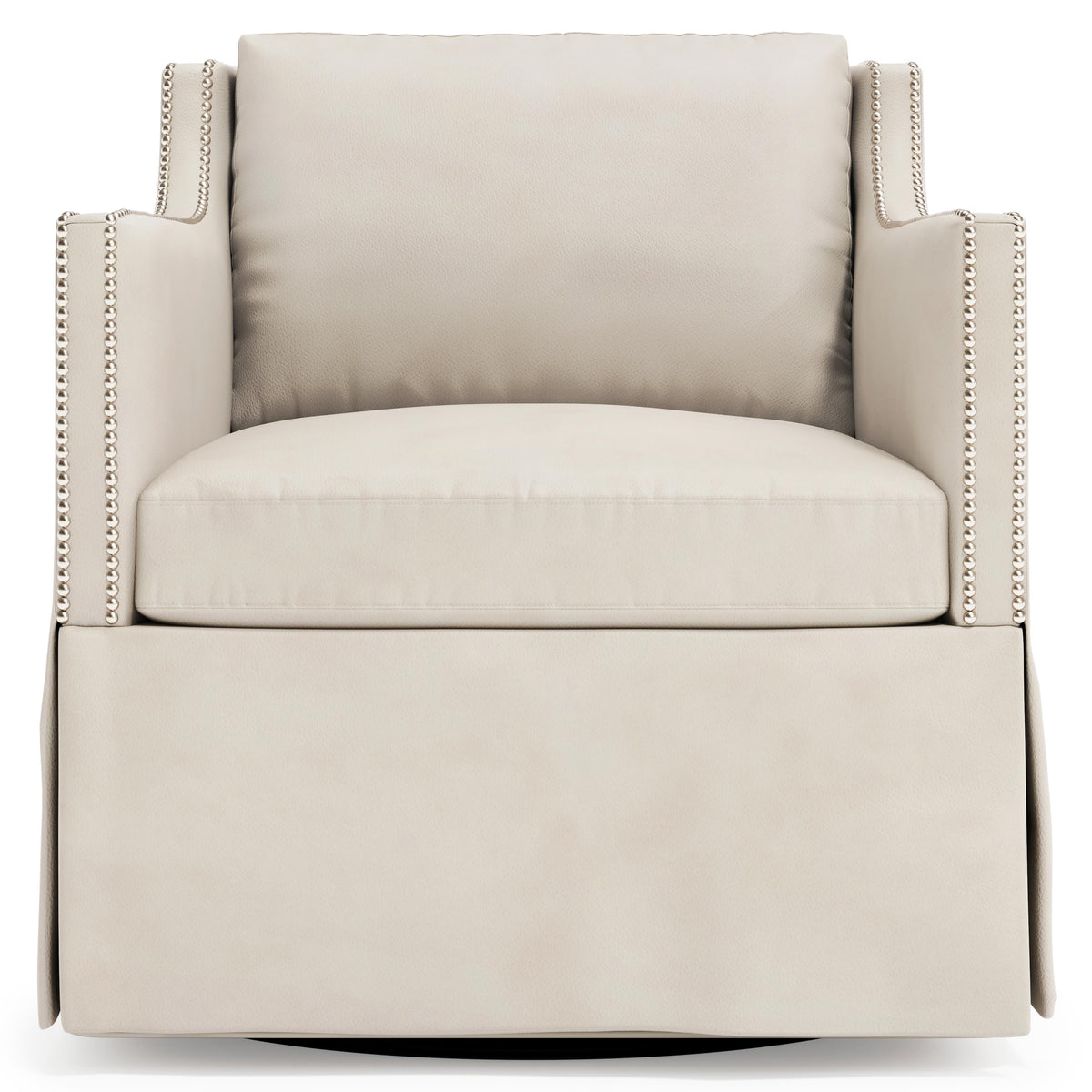 Delaney Beige/Cream Swivel Chair - Ornate Home