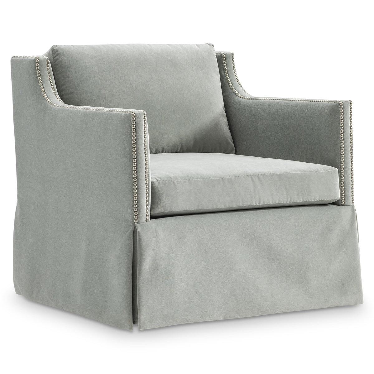 Delaney Camel Swivel Chair - Ornate Home