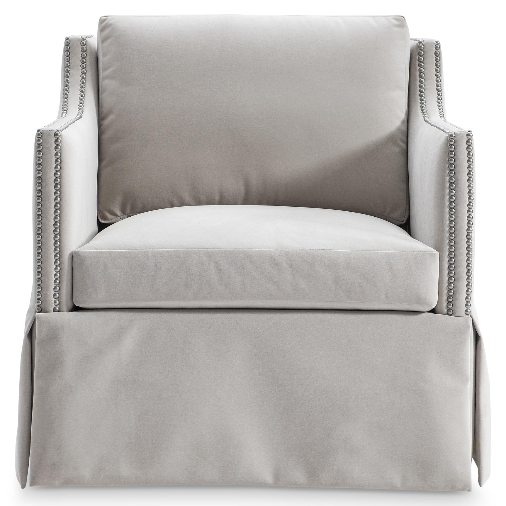 Delaney Gray Swivel Chair - Ornate Home
