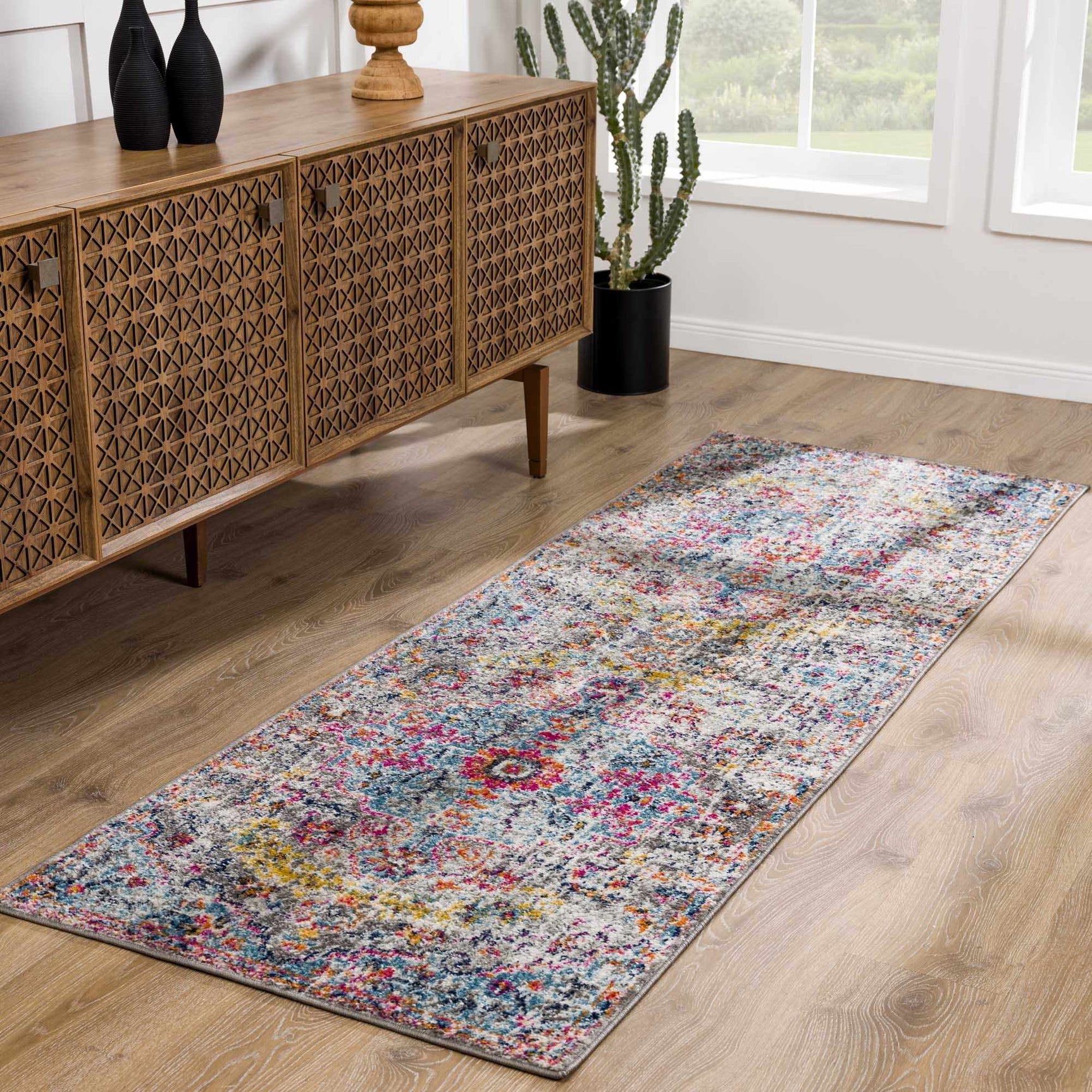 Delanson Colorful Area Rug - Ornate Home