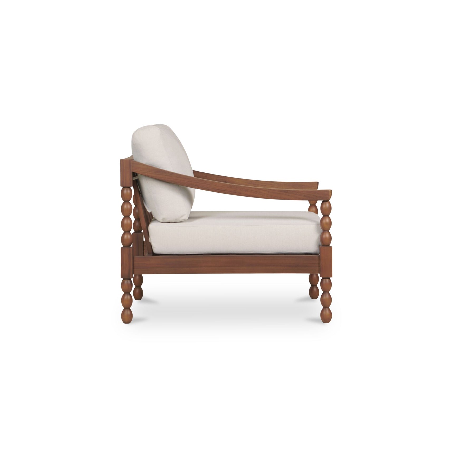 Delilah Brown Outdoor Accent Chair - Ornate Home