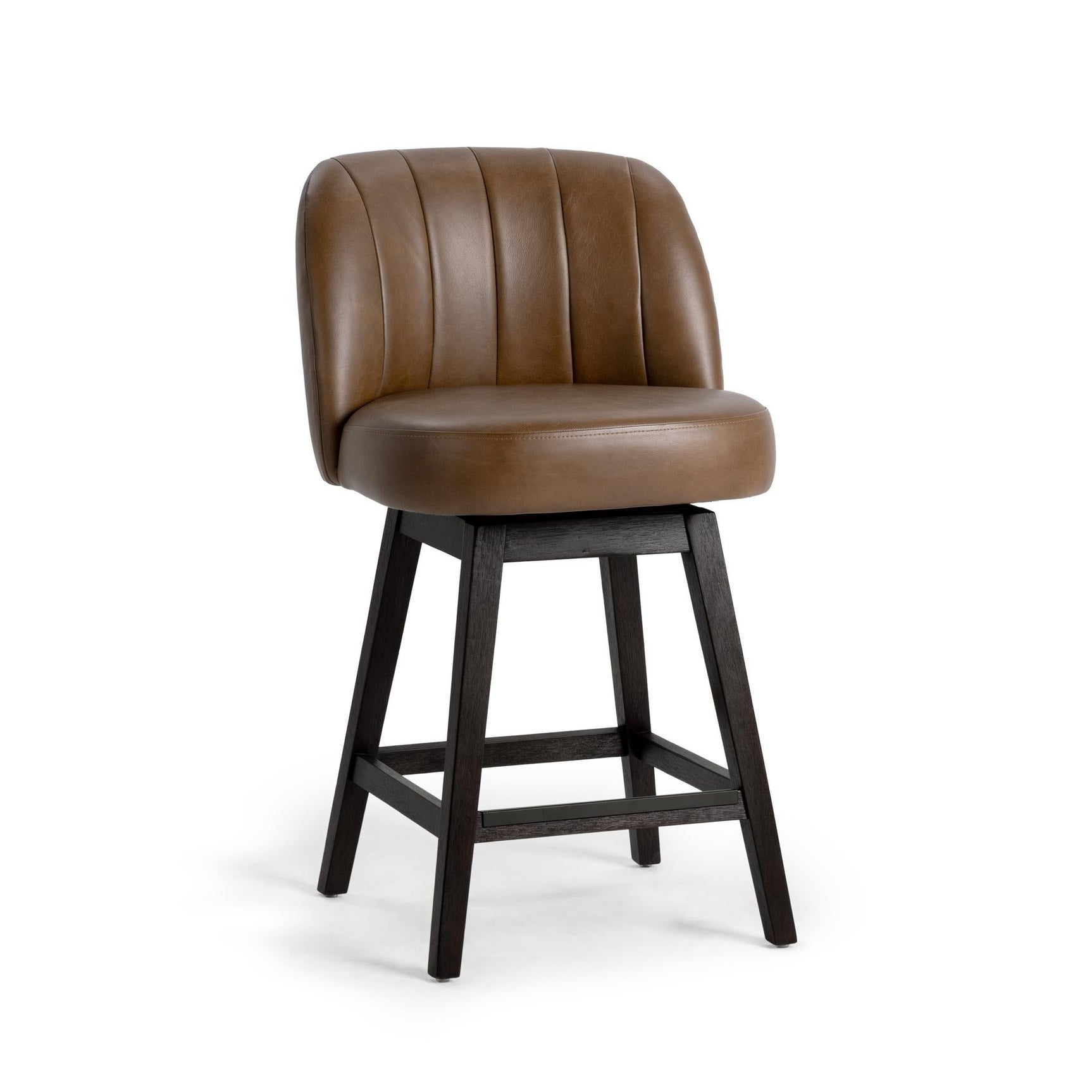 Della Camel Counter Stool - Ornate Home