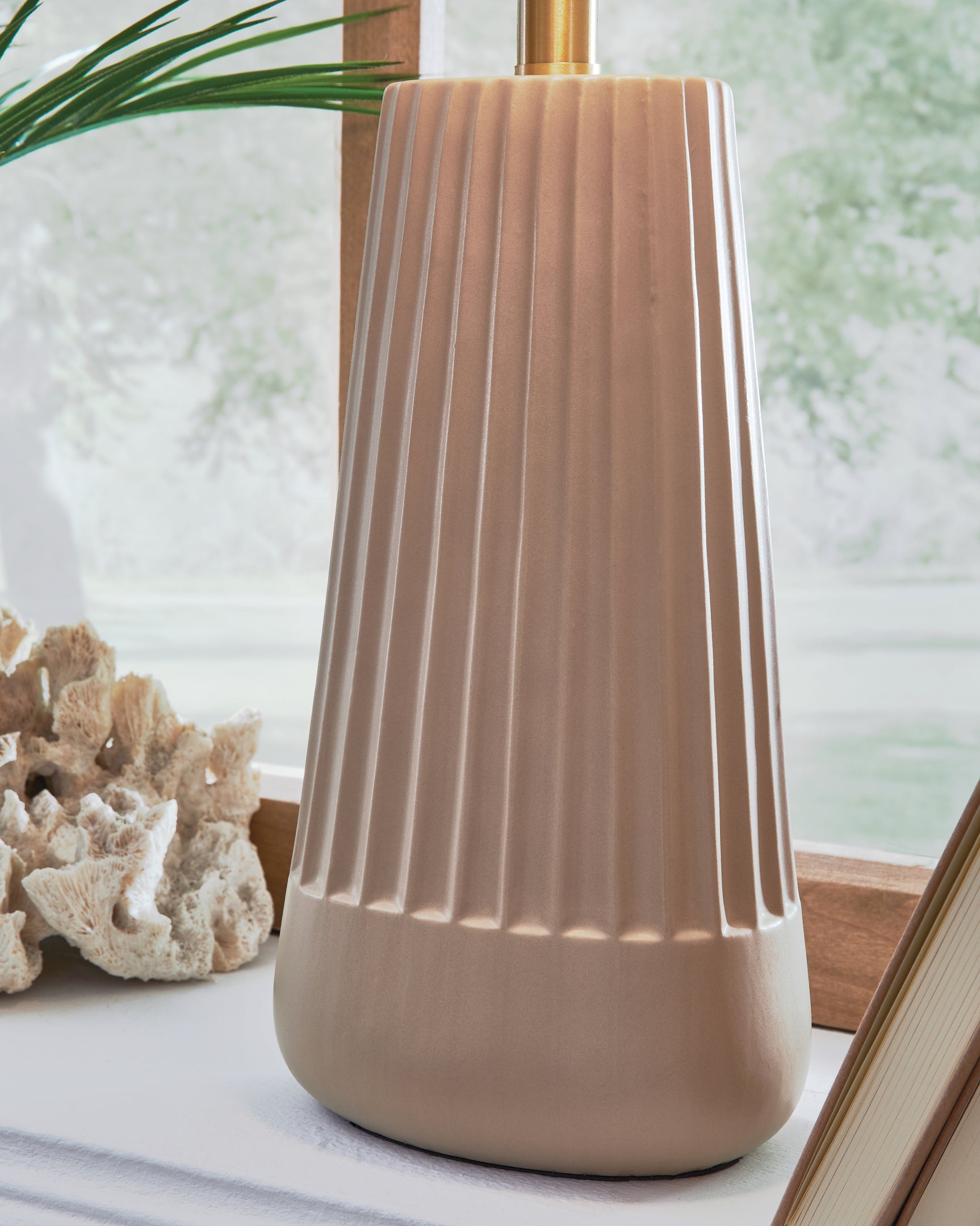Dellner Mocha Table Lamp (Online Special Price) - Ornate Home
