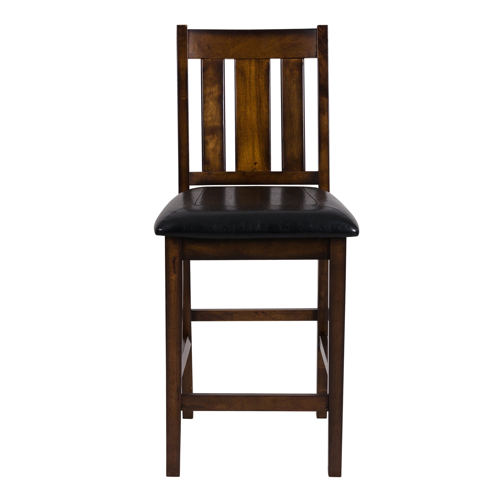 Delmar Espresso/Black 5-Piece Pack Counter Height Set - Ornate Home