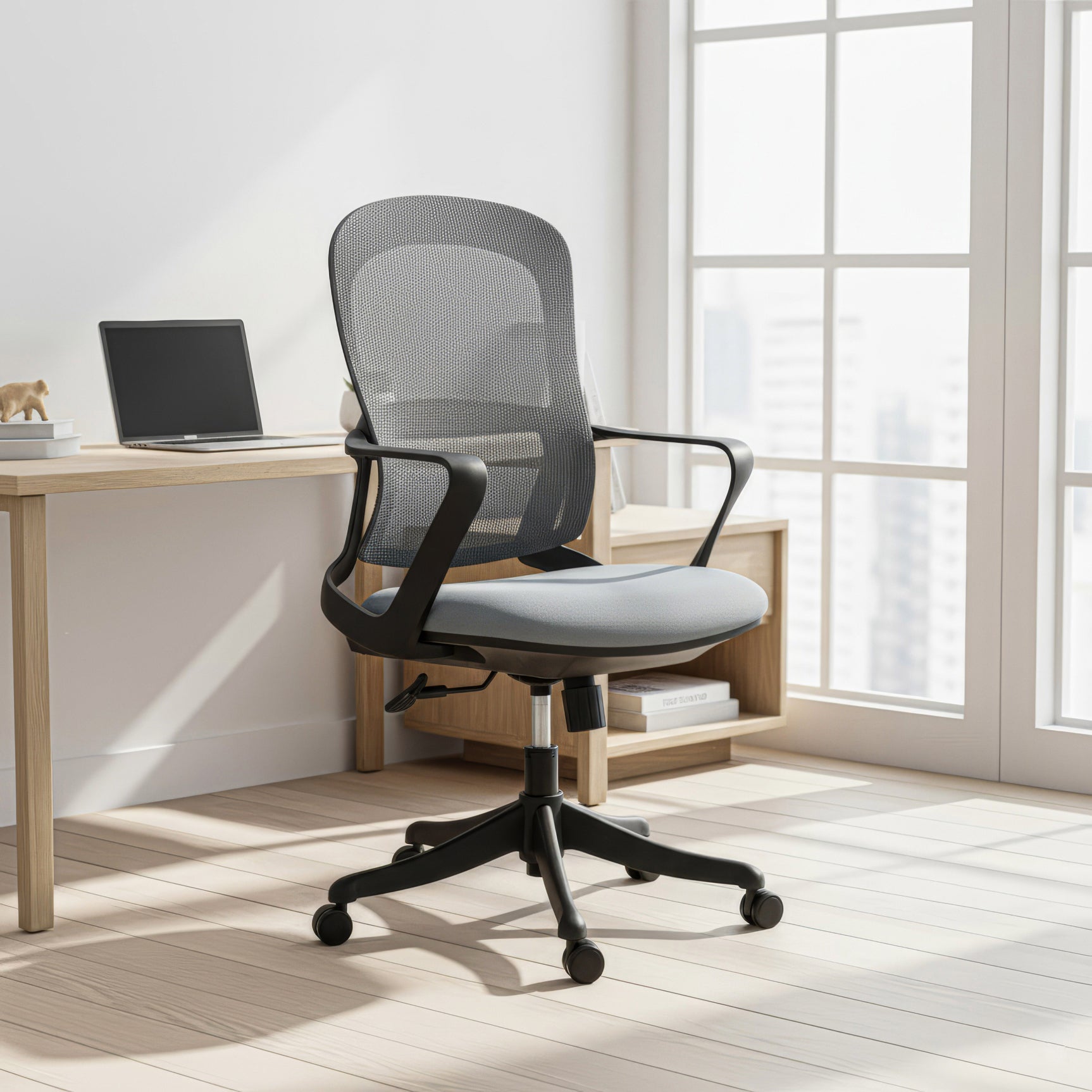 Delo Gray Office Chair