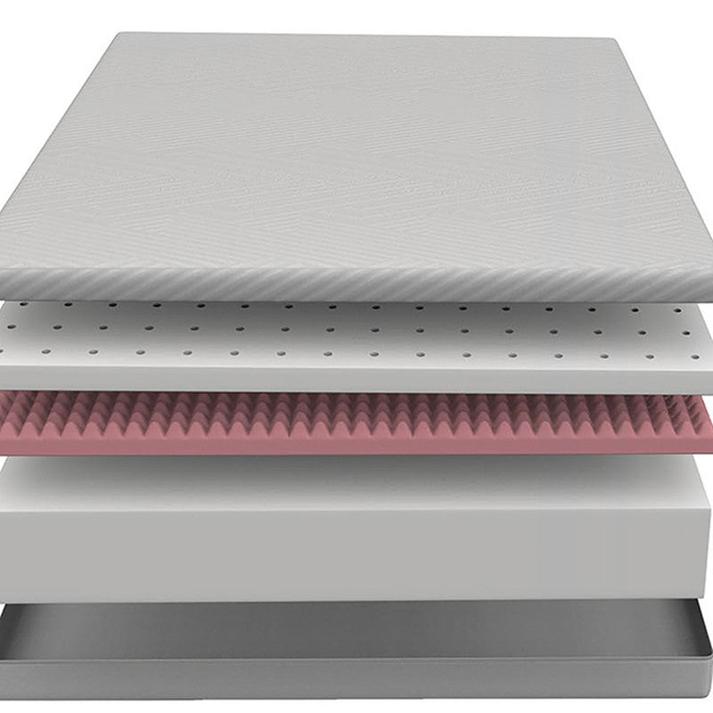 Delphinium White/Gray Cal.King Mattress - Ornate Home