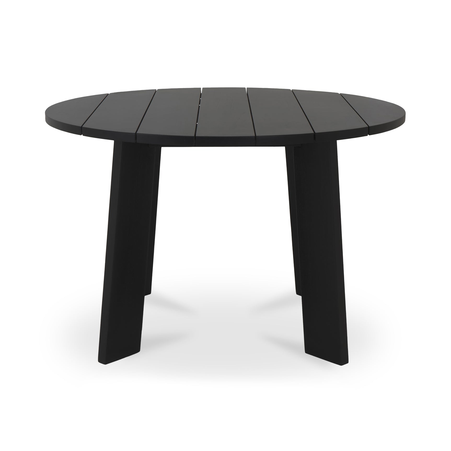 Delta Black Round Outdoor Dining Table - Ornate Home
