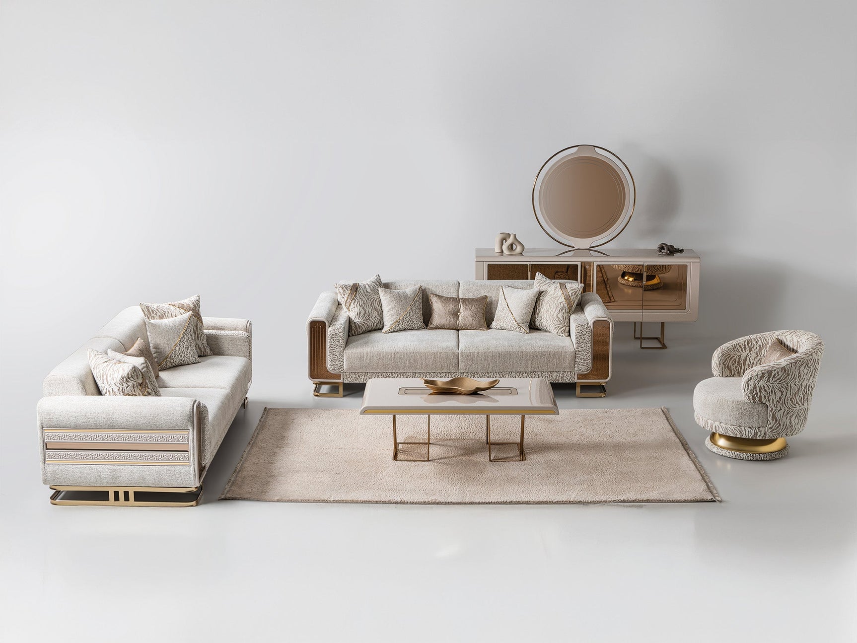 Delux Cream Chair