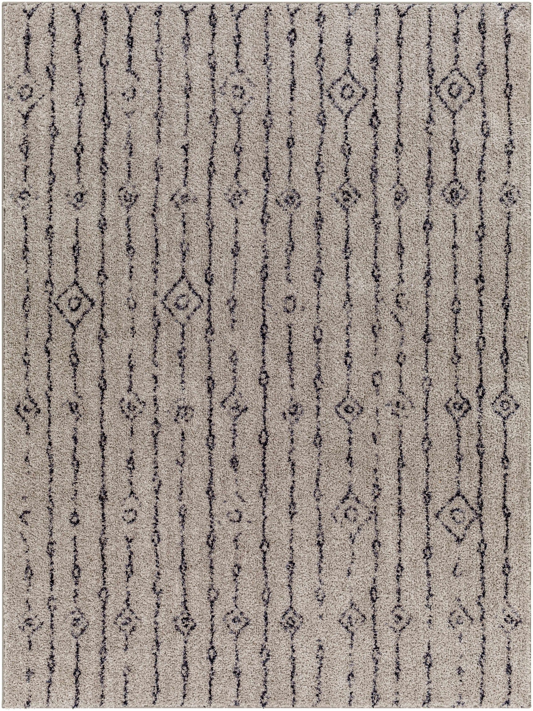 Demi Gray Washable Area Rug - Clearance - Ornate Home