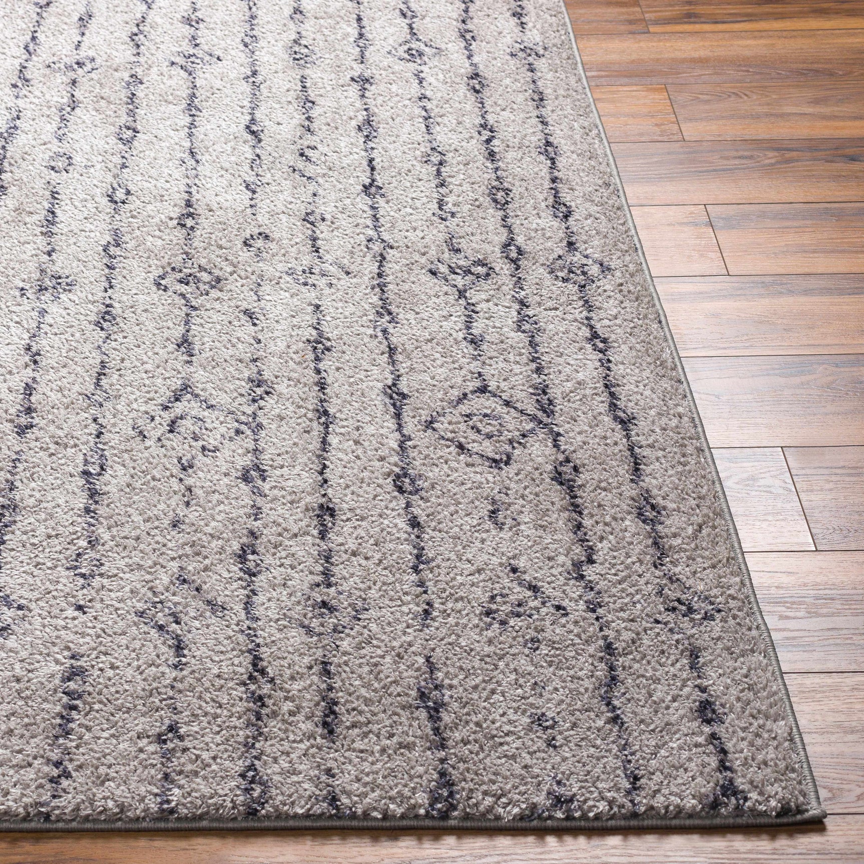 Demi Gray Washable Area Rug - Clearance - Ornate Home