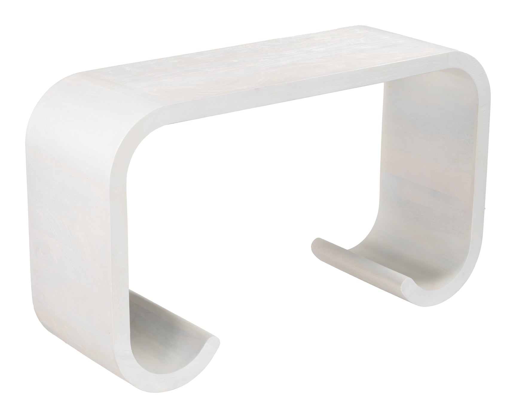 Dena Whitewashed Console Table - Ornate Home